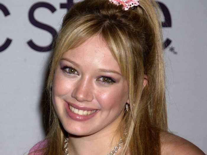 Hilary Duff landed small parts in TV shows and made-for-TV movies before becoming known as Lizzie McGuire on the Disney Channel series of the same name.