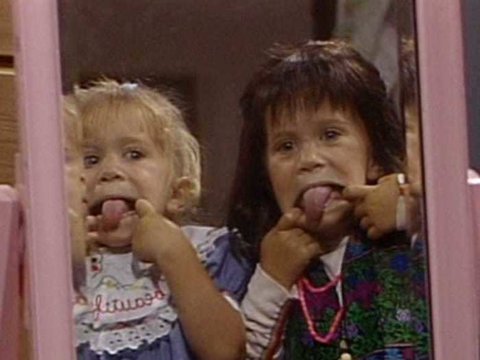 Another famous set of twins, Mary-Kate and Ashley Olsen, got their start on "Full House."