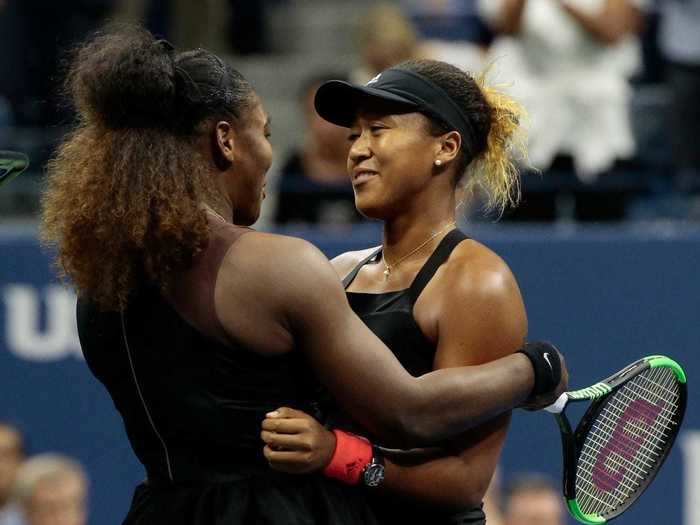 People have hailed Osaka as the next Serena Williams.