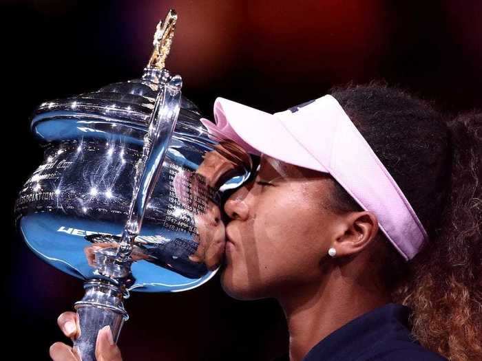 Osaka won two back-to-back Grand Slams at age 20: the 2018 US World Open — a controversial match with Serena Williams — and the 2019 Australian Open.