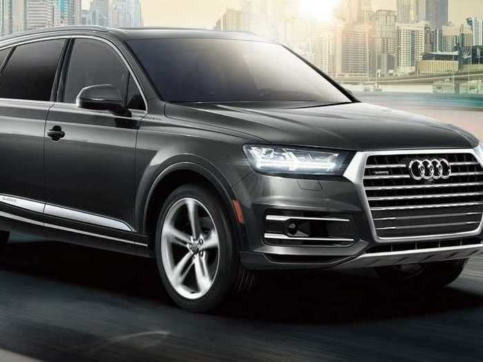 6. Audi Q7 — 40.6%