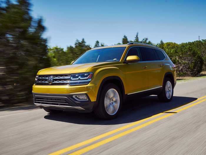 8. Volkswagen Atlas — 37.1% (2018 model pictured below)