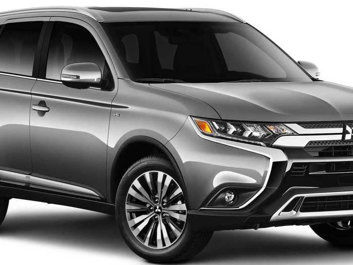 15. Mitsubishi Outlander — 22.7%