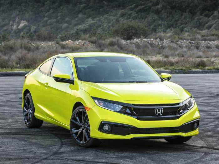 16. Honda Civic (Coupe)— 22.7%