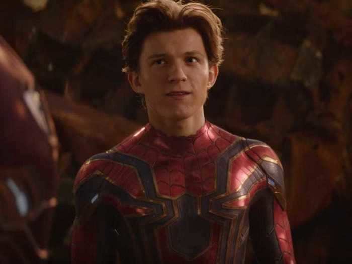 Holland played Spider-Man in the 2018 Marvel movie "Avengers: Infinity War."