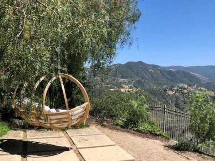 The trail ends at a meditation area with stunning views of Malibu Canyon.