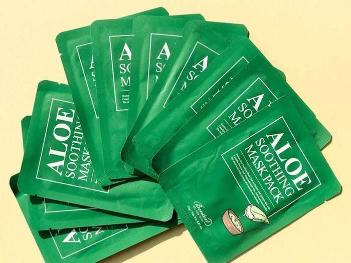 Benton Aloe Soothing Masks