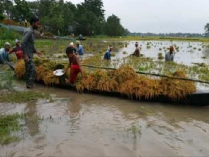 Moreover, the Mander Gaon ME School was washed away in South Salmara.