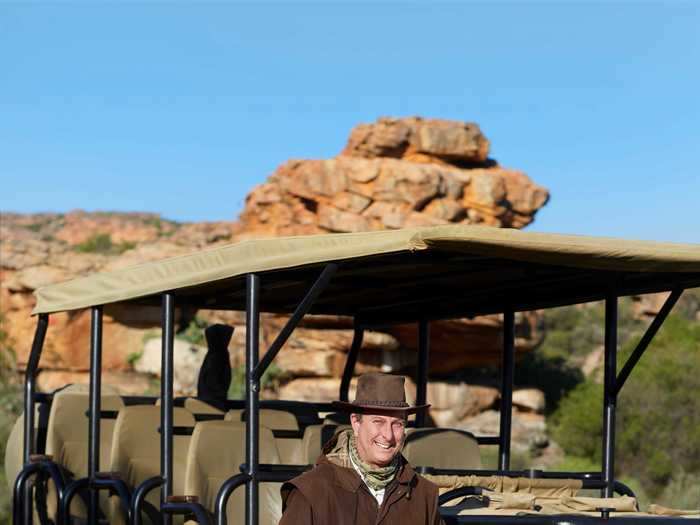 Du Plessis has been working directly with the employees to maintain the upkeep of the lodge