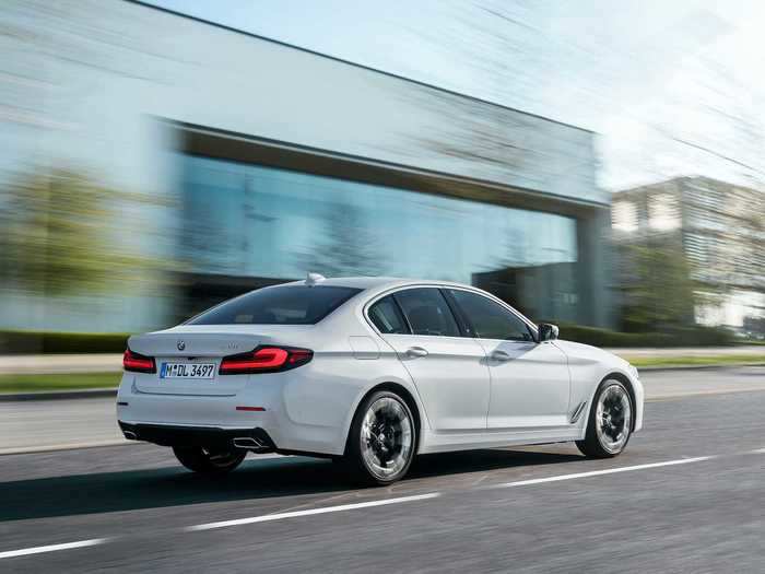 The BMW 5 Series sedan has been mildly refreshed for the 2021 model year.