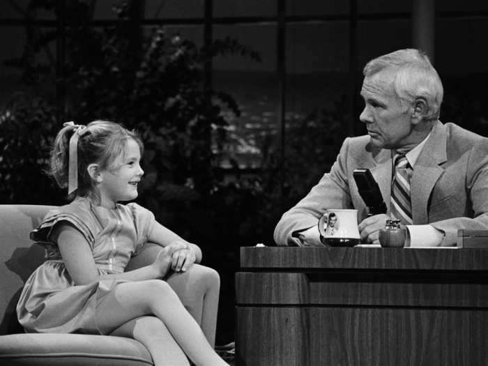 Drew Barrymore was just 6 years old when she appeared in "E.T. the Extra-Terrestrial."