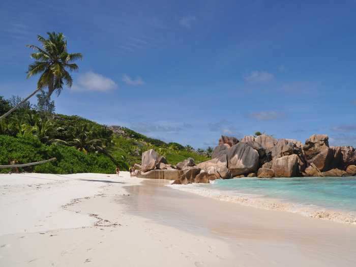 Anse Coco in La Digue, Seychelles, is picture-perfect.