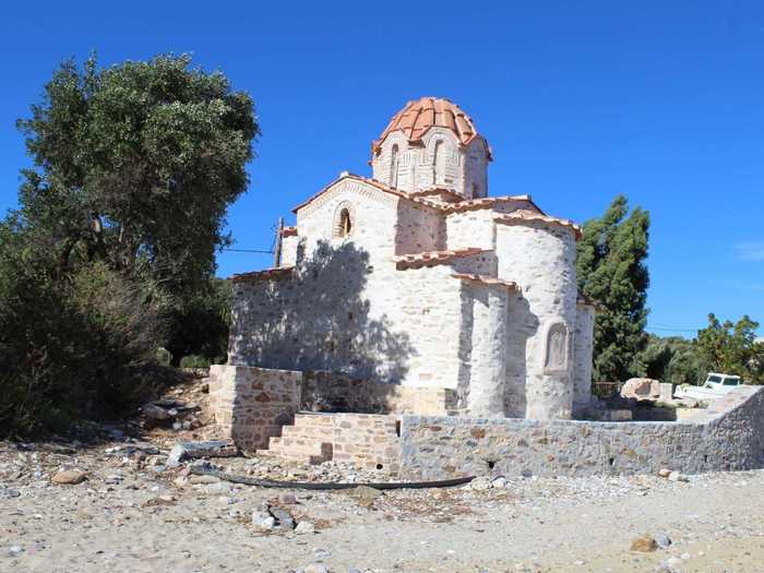 Skoutari in East Mani, Greece, is tranquil and calm.