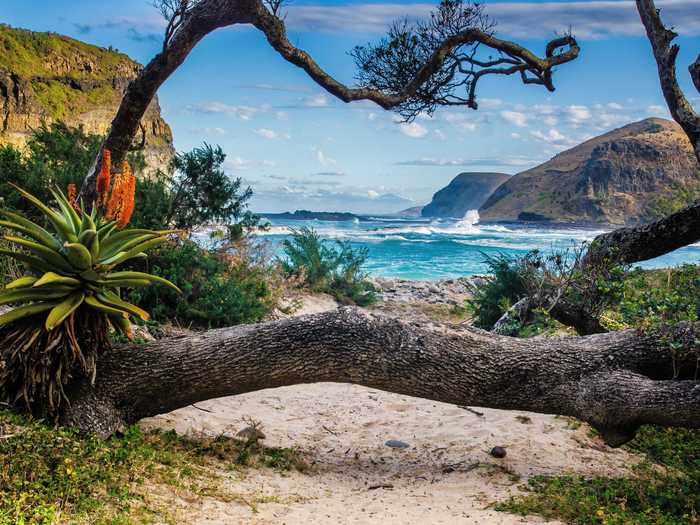 Hole in the Wall, Coffee Bay, South Africa, has a few major draws.