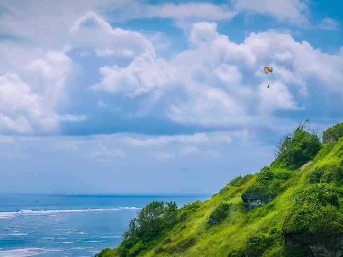 Gunung Payung Beach in Badung Regency, Bali, is known as a "hidden beach."