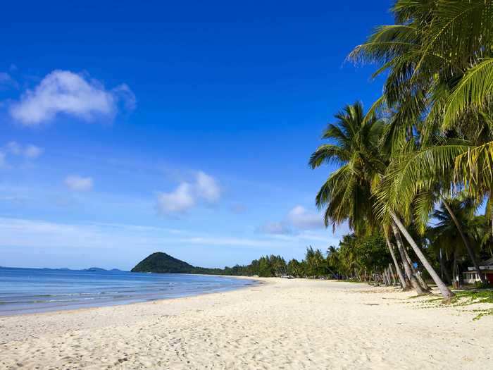 Chumphon Province in Southern Thailand has plenty of white-sand beaches.