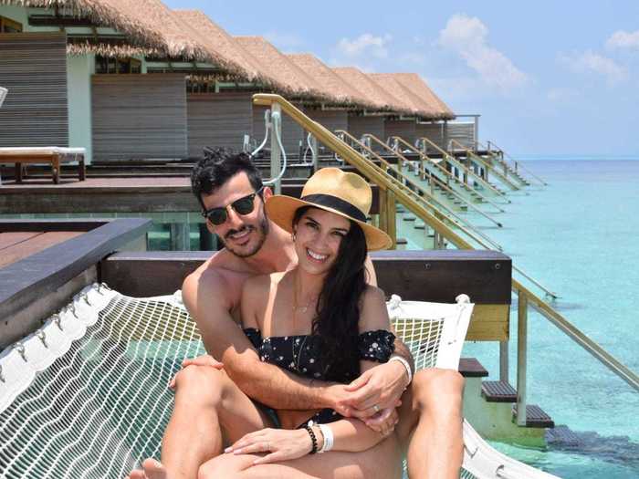 Olivia and Raul De Freitas were all set to spend their six-day honeymoon in the Maldives. They were there for three weeks.