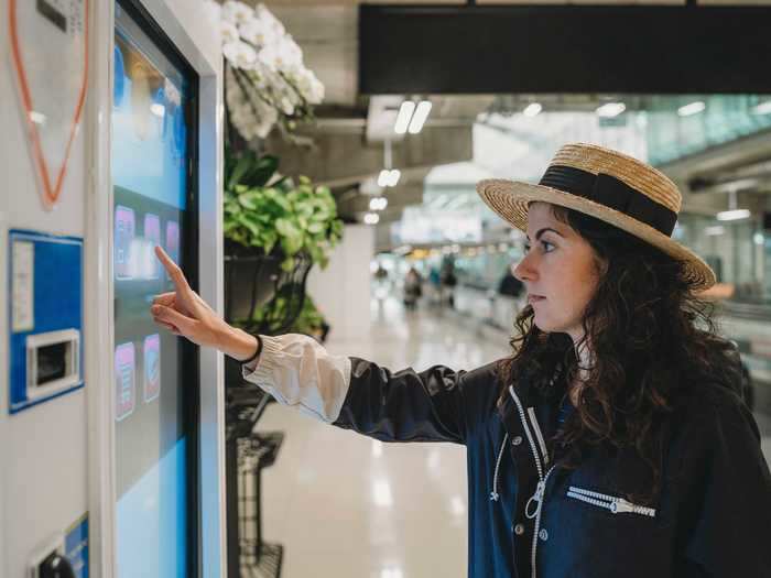 Public touch screens can become hotbeds for bacteria when hundreds or thousands of hands use them each day.