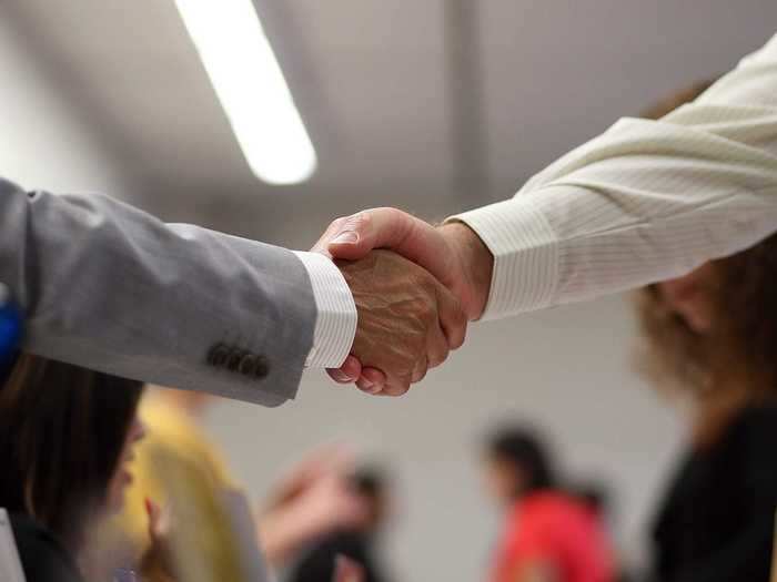 Dr. Anthony Fauci stated that shaking hands should be a thing of the past, as it helps "transmit a respiratory-borne illness."