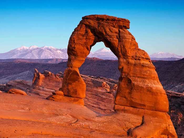 Arches National Park in Utah is nature