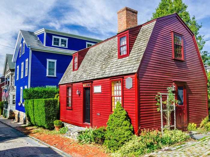 Newport, Rhode Island, is a whimsical storybook town.