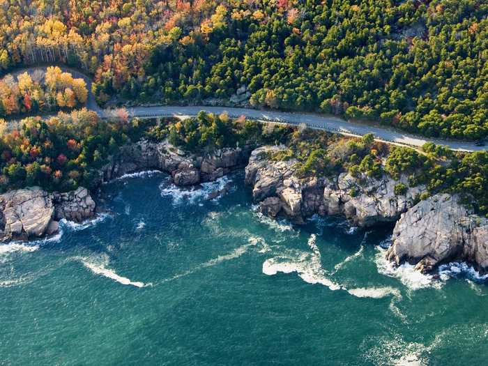 Acadia National Park in Maine is one of the most-visited parks in North America.