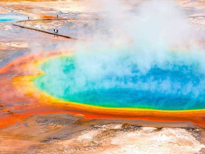 The Grand Prismatic Spring