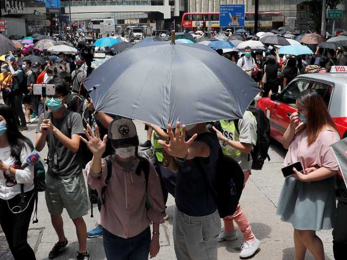 The measure, which was ultimately passed on Thursday, will allow China to enforce new national security laws against Hong Kong, effectively silencing any voices of dissent and ending the city