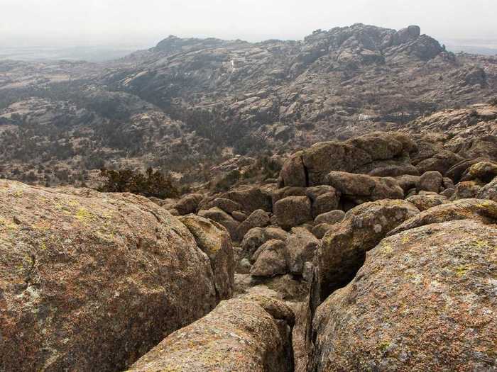 OKLAHOMA: Elk Mountain Trail near Indiahoma