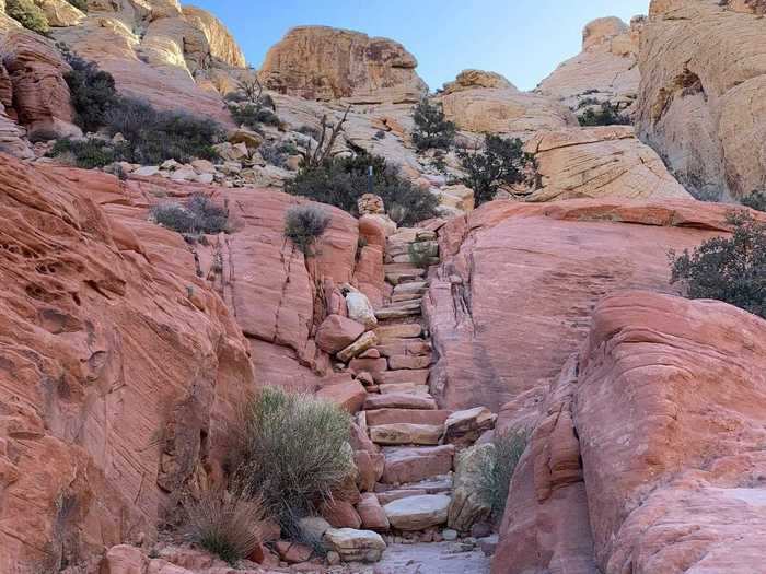 NEVADA: Calico Tanks Trail near Las Vegas