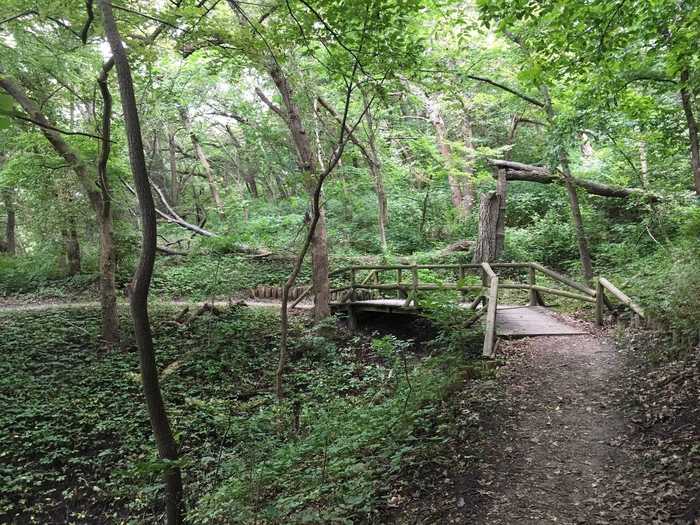 NEBRASKA: Platte River State Park Trail Loop in South Bend