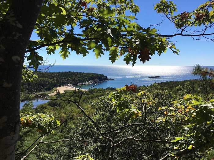 MAINE: The Beehive Loop Trail in Seal Harbor