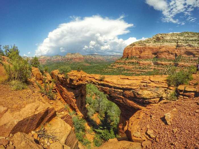 ARIZONA: Devils Bridge Trail in Sedona