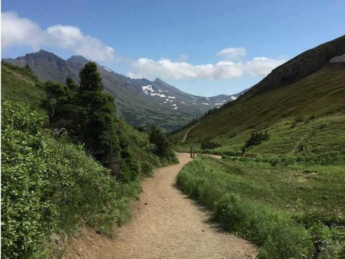 ALASKA: Flattop Mountain Trail in Anchorage