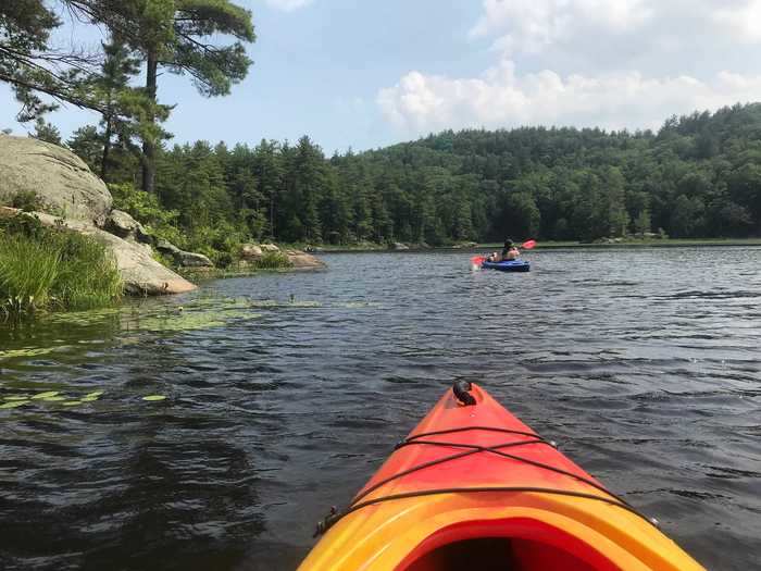 NEW HAMPSHIRE: Pawtuckaway State Park in Nottingham