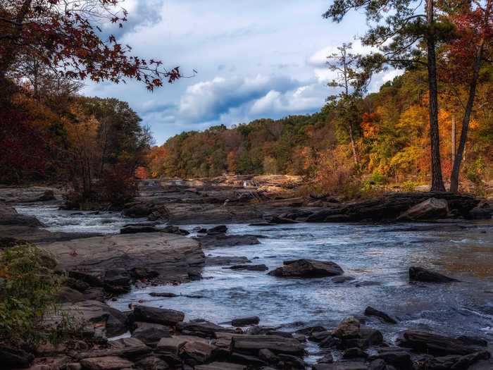 GEORGIA: Sweetwater Creek State Park in Douglas County