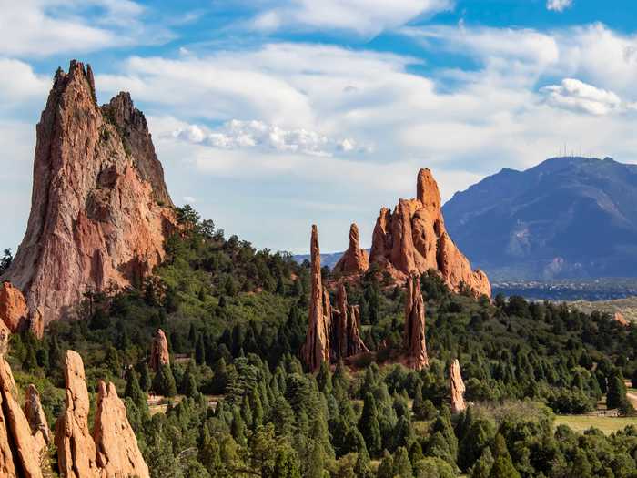 COLORADO: Cheyenne Mountain State Park in El Paso County