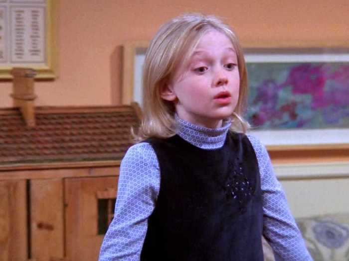 A young Dakota Fanning played the former occupant of a house Monica and Chandler were looking to buy in season 10.