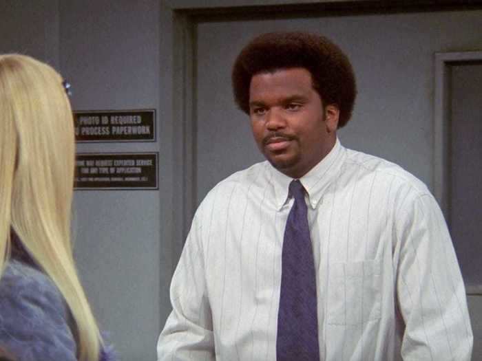 Craig Robinson played a clerk Phoebe visits to change her name in season 10, episode 14, "The One with Princess Consuela."