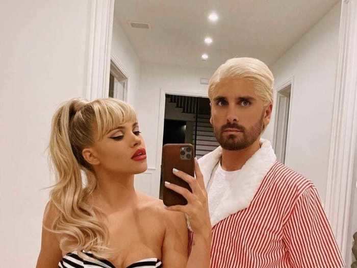 October 31, 2019: Richie and Disick dressed up as Barbie and Ken dolls for Halloween.