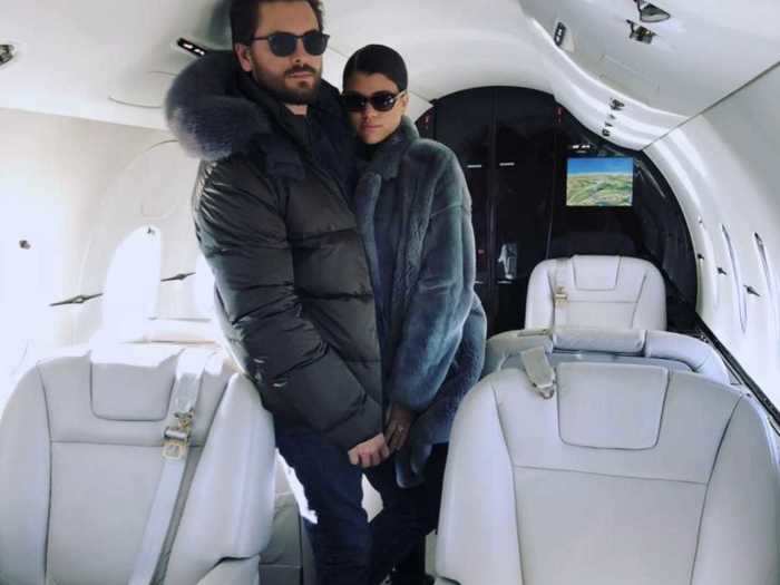 December 29, 2017: Disick and Richie traveled privately to Aspen, Colorado, to spend New Year