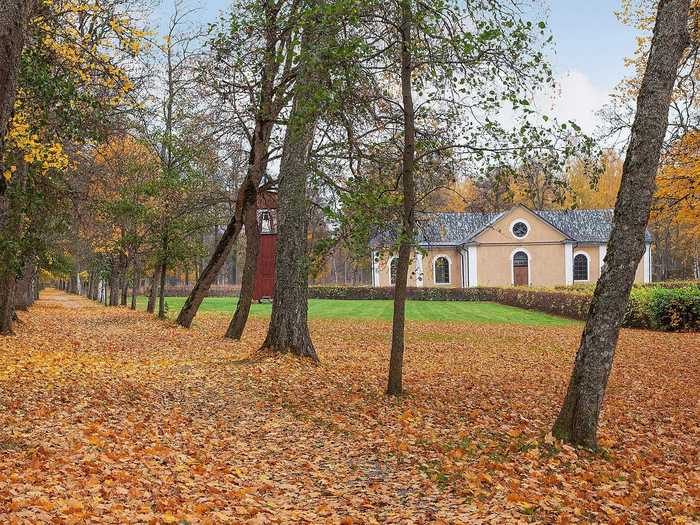 Sätra Brunn has been a wellness destination ever since and consists of 70 buildings, including a hotel, church, and spa.