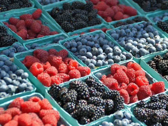 Berries are especially susceptible to moisture damage.