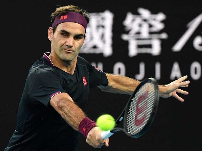 1. Rodger Federer — $106.3 million