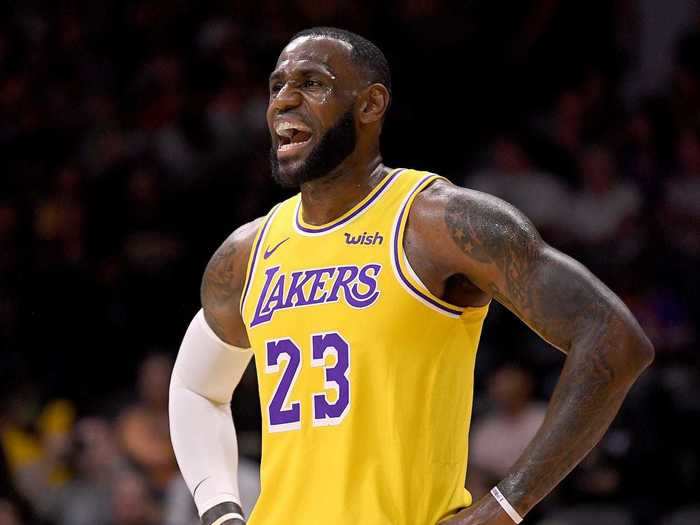 5. LeBron James — $88.2 million