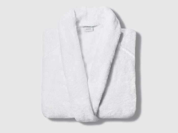 Snowe bathrobe and Allswell bathrobe