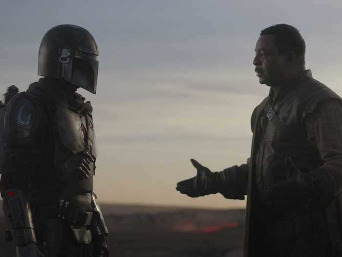 3. "The Mandalorian" (Disney Plus)