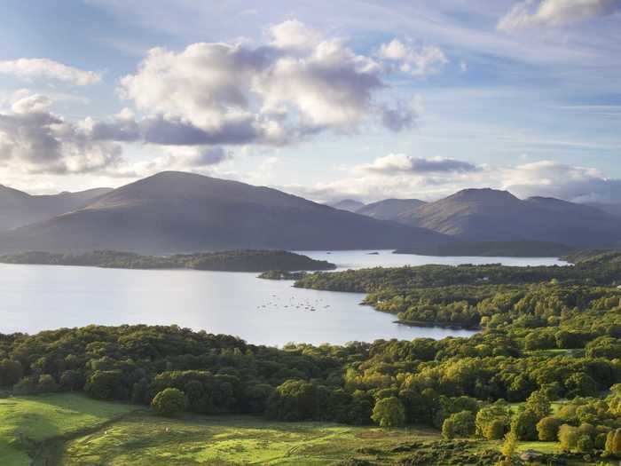 The Great Trossachs Forest National Nature Reserve in Scotland, United Kingdom, is breathtaking.