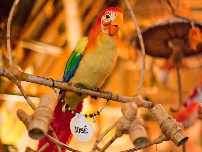 The Enchanted Tiki Room was the first Disney attraction to use animatronics.