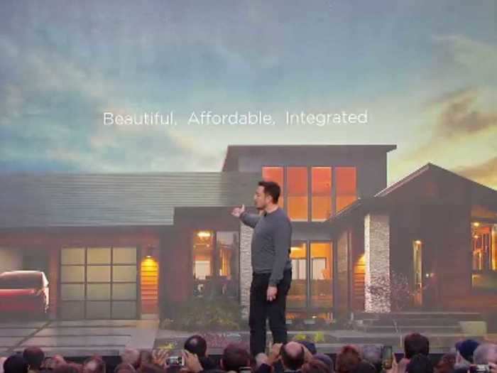 Tesla merges with SolarCity and Musk introduces the Tesla Solar Roof.